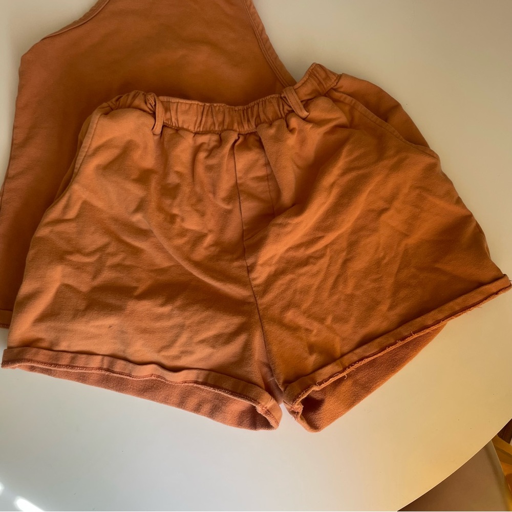 James Street Co razor tank and shorts set - Picture 3 of 5